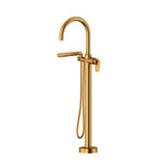 Riobel Arca Floor-Mount Tub Filler with Hand Shower
