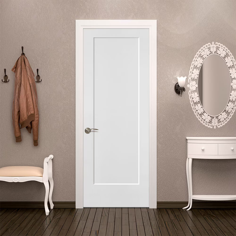 Shaker 1-Panel Hollow Door (Pre-Hung)-80"