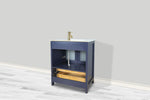 Westmount 30" Single Sink Bathroom Vanity Set with Sink and Mirror (Ceramic Top)