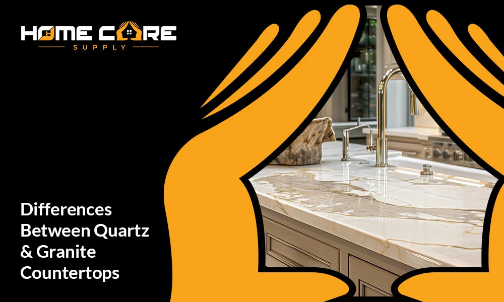 Differences Between Quartz & Granite Countertops