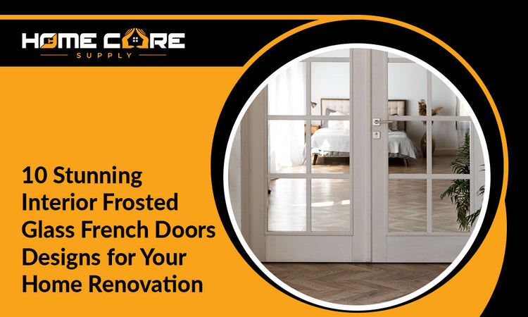 10 Interior Frosted Glass French Door Designs | Home Care Supply