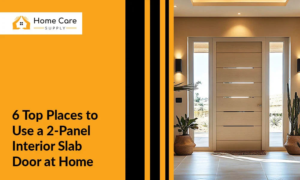 2 panel interior door slab