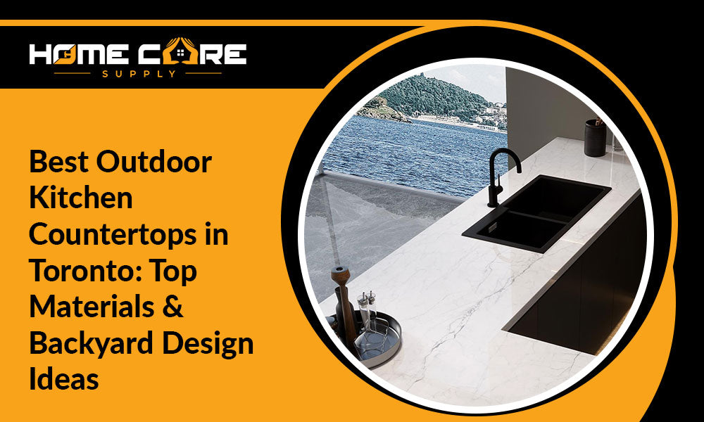 Best Outdoor Kitchen Countertops in Toronto: Top Materials & Backyard