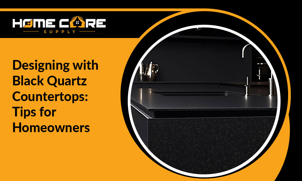 Designing with Black Quartz Countertops: Tips for Vaughan Homeowners