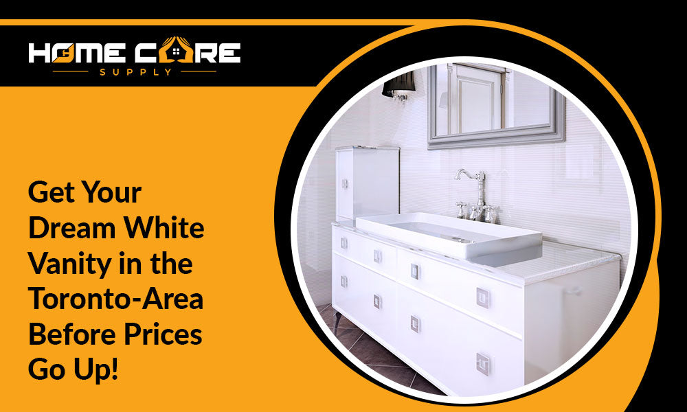Double Vanity Get Your Dream White Vanity in the Toronto-Area Before Prices Go Up! (Limited-Time Offer)