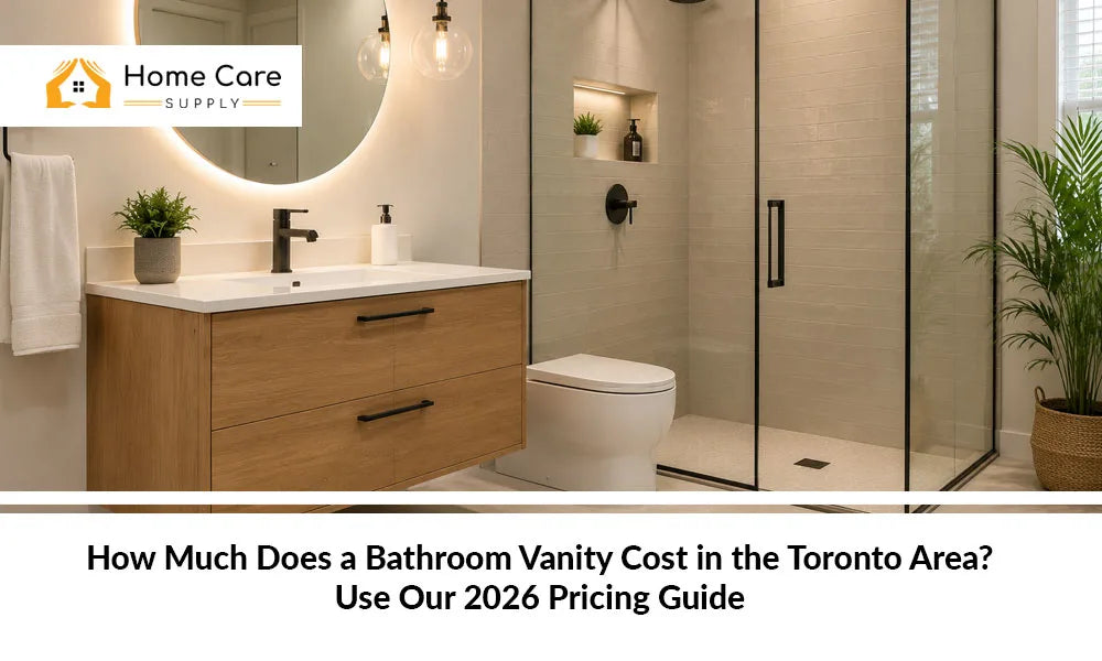 How Much Does a Bathroom Vanity Cost in the Toronto Area? Use Our 2026 Pricing Guide