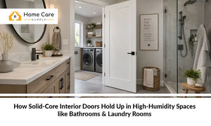 How Solid-Core Interior Doors Hold Up in High-Humidity Spaces like Bathrooms & Laundry Rooms