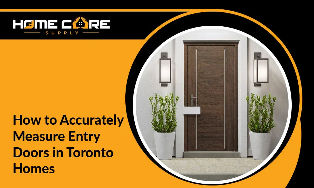 How to Accurately Measure Entry Doors in Toronto Homes