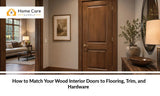 How to Match Your Wood Interior Doors to Flooring, Trim, and Hardware