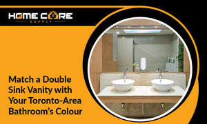 How to Match a Double Sink Vanity with Your Toronto-Area Bathroom’s Colour Scheme
