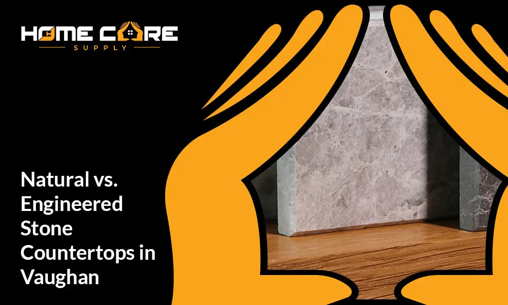 Stone Countertops in Vaughan: Natural vs. Engineered Stone