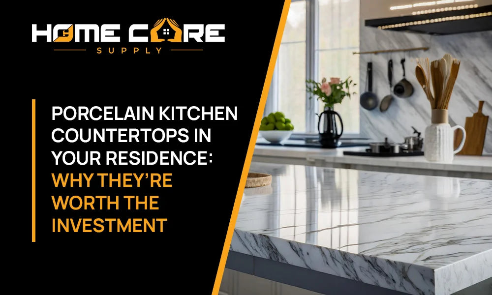 Porcelain Kitchen Countertops in Your Toronto Residence: Why They’re Worth the Investment