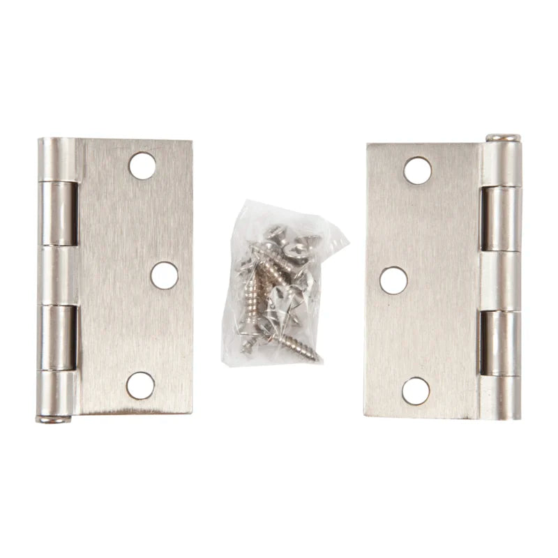 Tough Guard – 2PC Door Hinge 3in x 3in Round Corner 5/8in