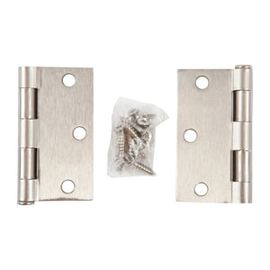 Tough Guard – 2PC Door Hinge 3in x 3in x 2mm Square Corner