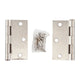 Tough Guard – 2PC Door Hinge 3in x 3in Round Corner 5/8in