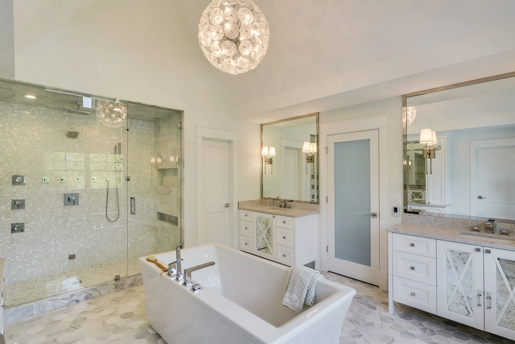 Frosted Glass 26-inch x 80-inch x 1-3/8-inch 1-Panel Interior Door Primed White With Tempered Glass