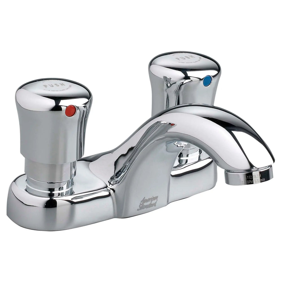 American Standard Metering 4-Inch Centerset 2-Handle Faucet, 0.5 GPM