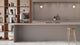 1006 Agger Grey Quartz Countertop