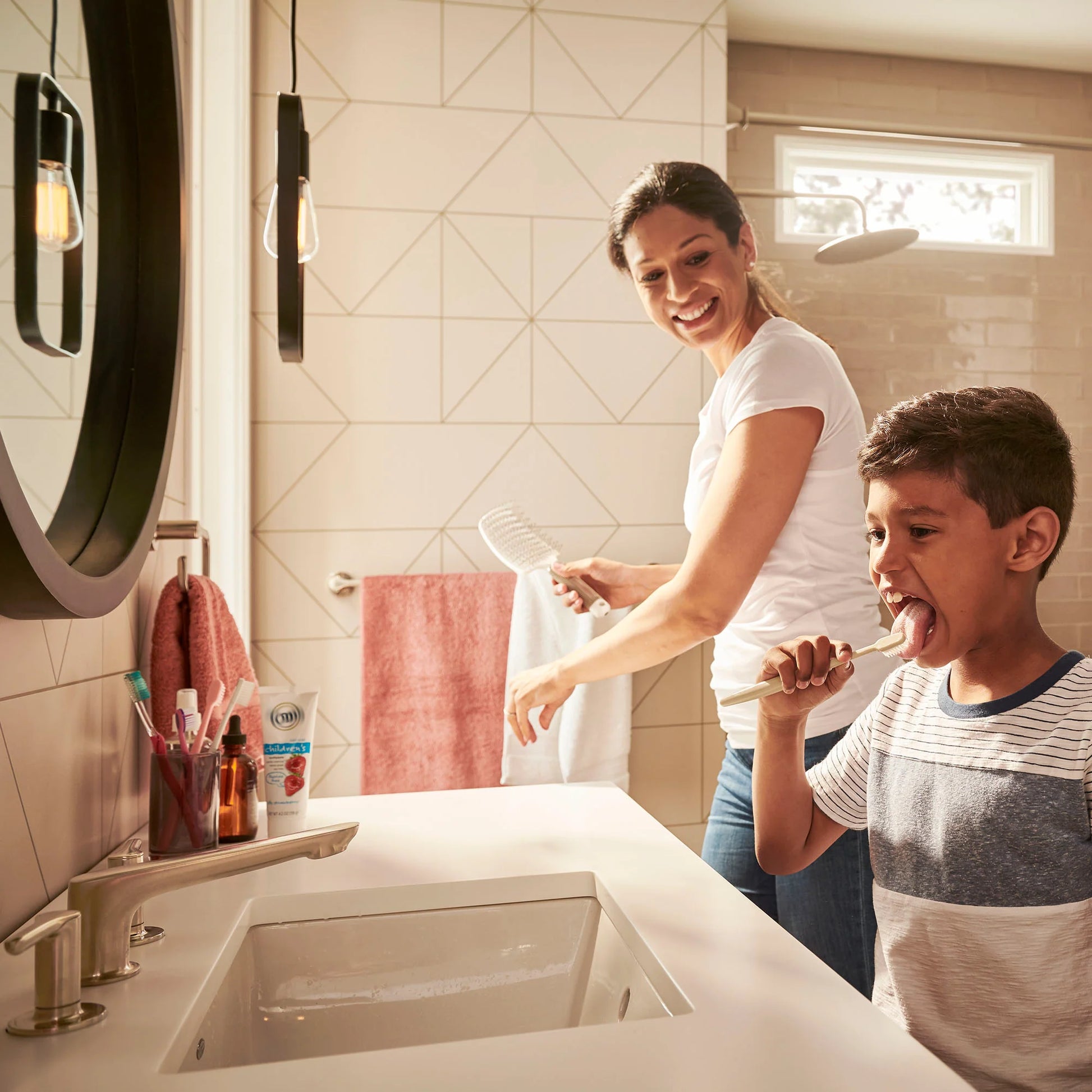 American Standard Studio S Widespread Bathroom Faucet with Low Spout and Lever Handles, 1.2 GPM