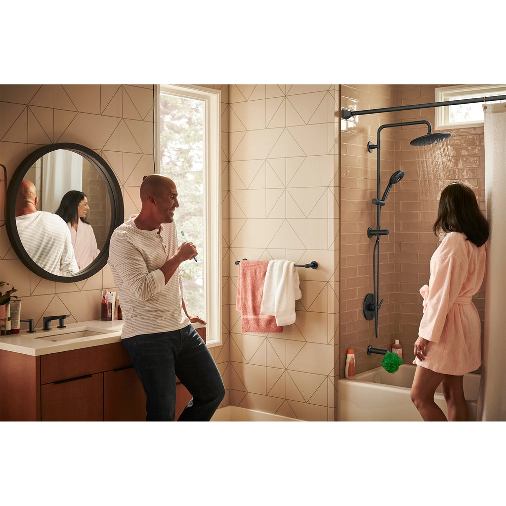 American Standard Studio S Widespread Bathroom Faucet with Low Spout and Lever Handles, 1.2 GPM