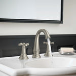American Standard Delancey 8-Inch Widespread 2-Handle Bathroom Faucet with Cross Handles, 1.2 GPM