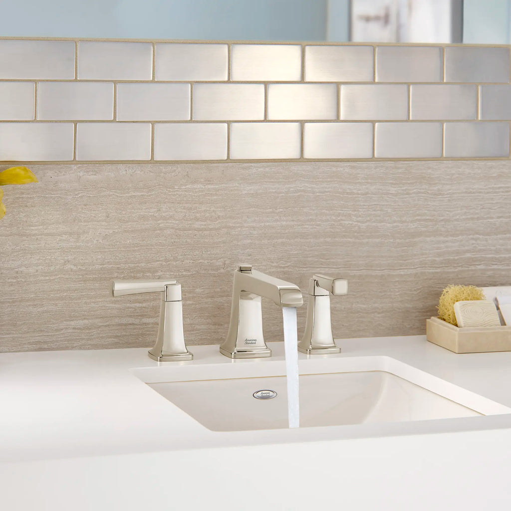 American Standard Townsend 8-Inch Widespread 2-Handle Bathroom Faucet with Lever Handles, 1.2 GPM