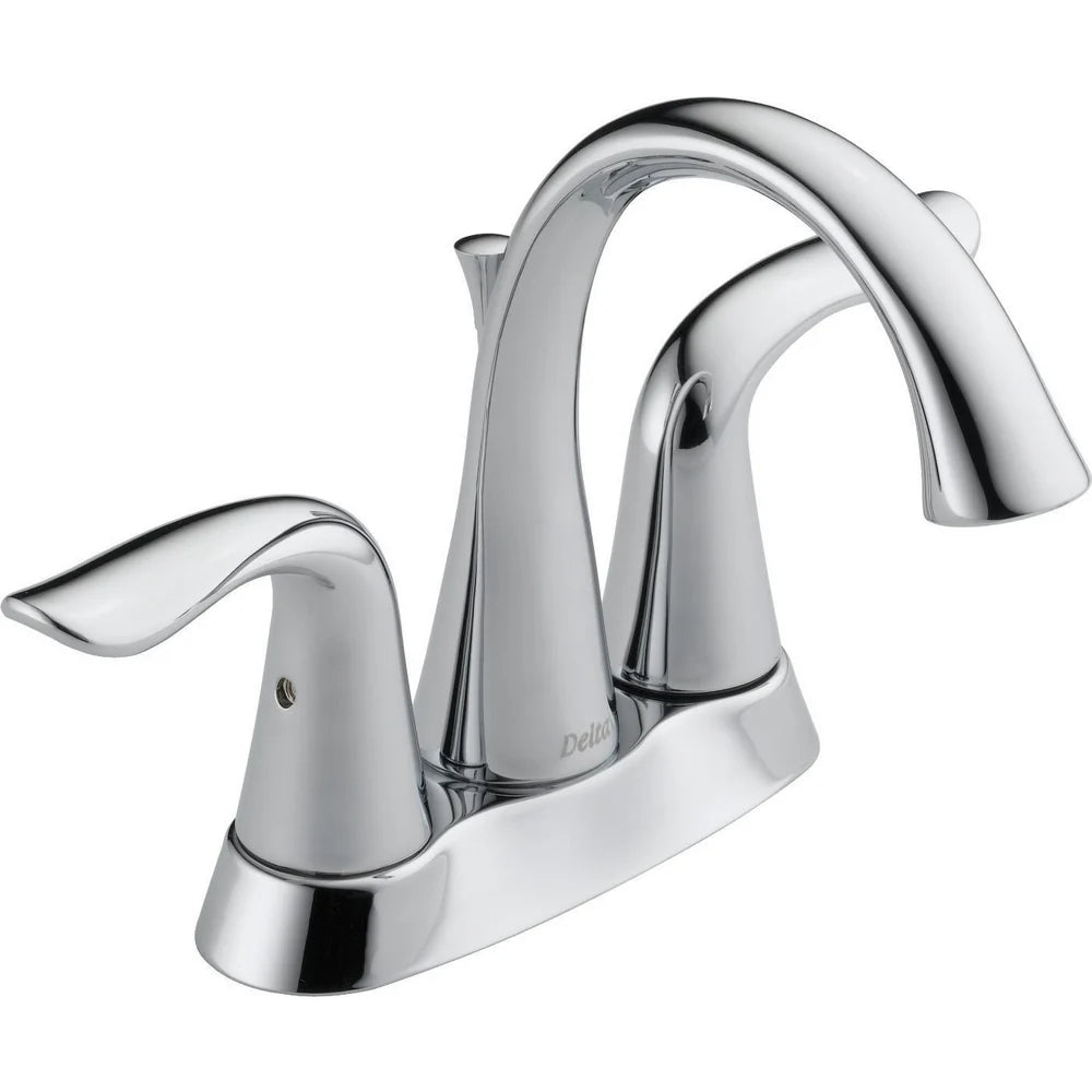 Delta Lahara Two Handle Centerset Bathroom Faucet