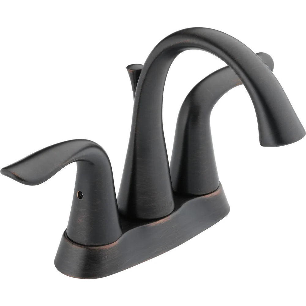 Delta Lahara Two Handle Centerset Bathroom Faucet