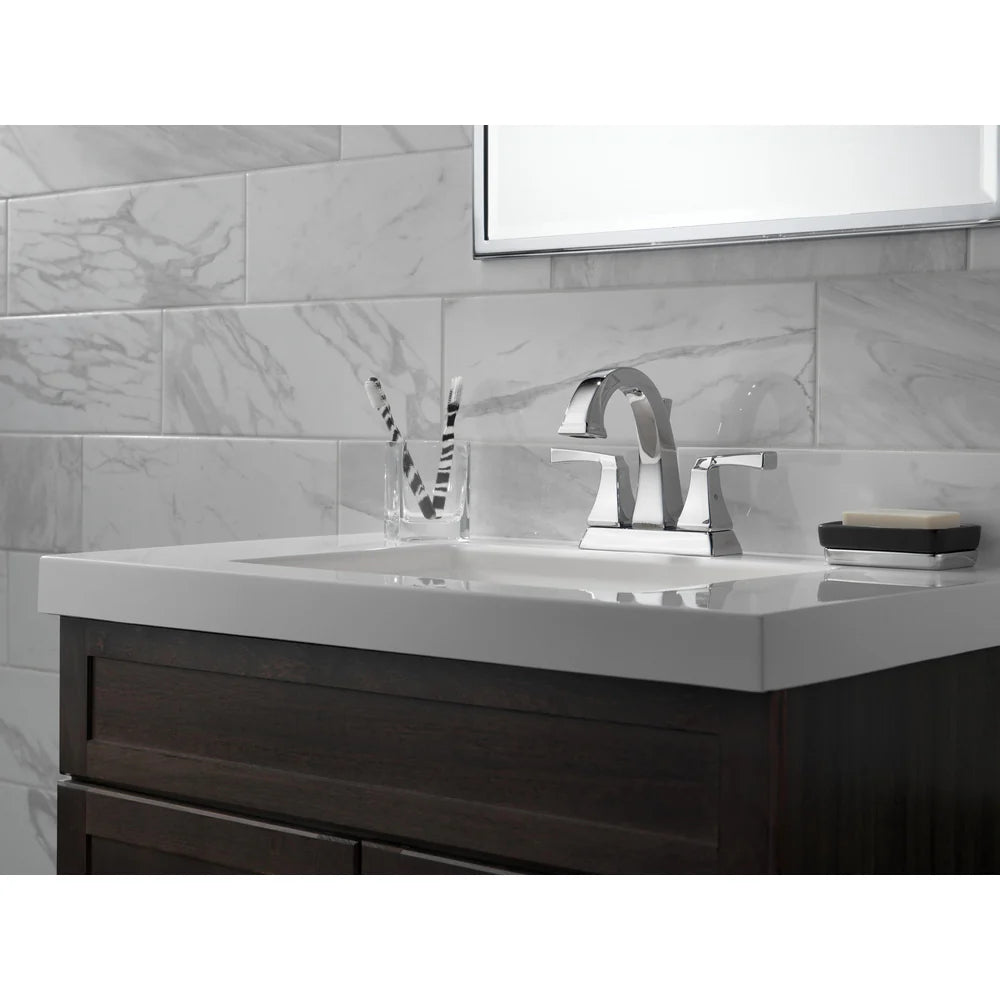Delta Dryden Two Handle Centerset Bathroom Faucet