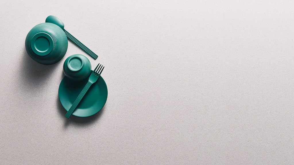 3142 White Shimmer Quartz Countertop