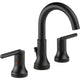 Delta Trinsic Two Handle Widespread Bathroom Faucet