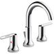 Delta Trinsic Two Handle Widespread Bathroom Faucet