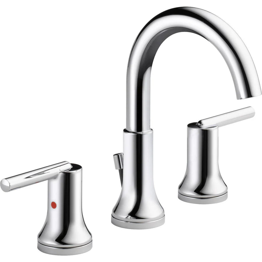 Delta Trinsic Two Handle Widespread Bathroom Faucet