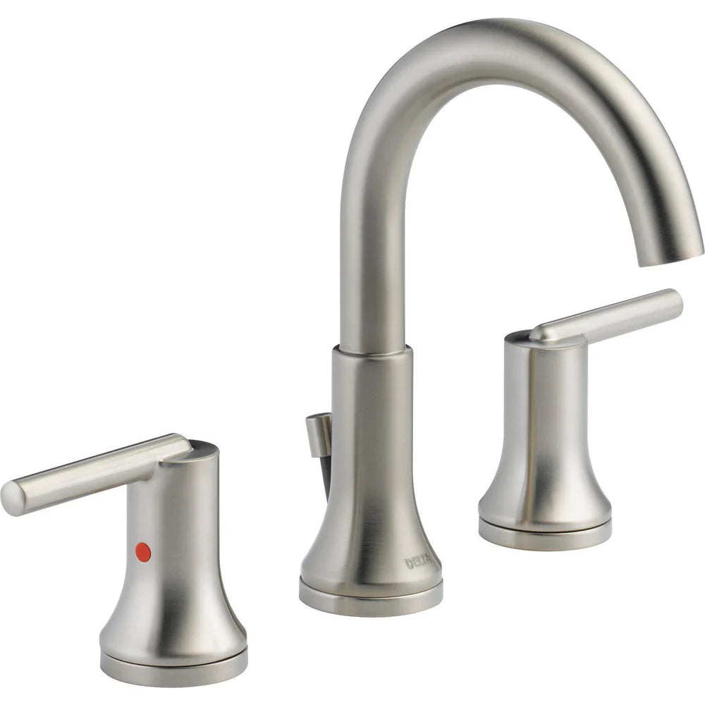 Delta Trinsic Two Handle Widespread Bathroom Faucet