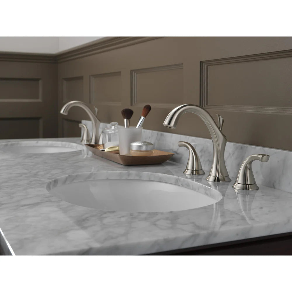 Delta Addison Two Handle Widespread Bathroom Faucet