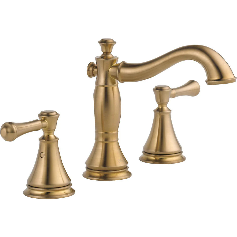 Delta Cassidy Two Handle Widespread Bathroom Faucet