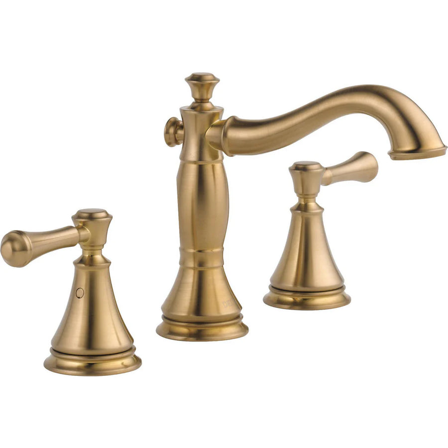 Delta Cassidy Two Handle Widespread Bathroom Faucet