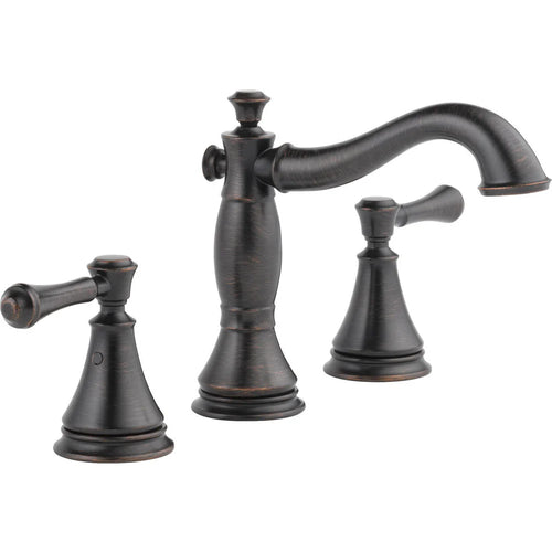 Delta Cassidy Two Handle Widespread Bathroom Faucet