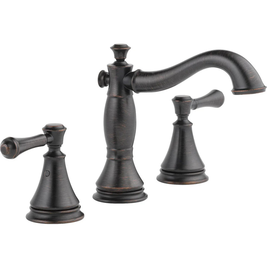 Delta Cassidy Two Handle Widespread Bathroom Faucet
