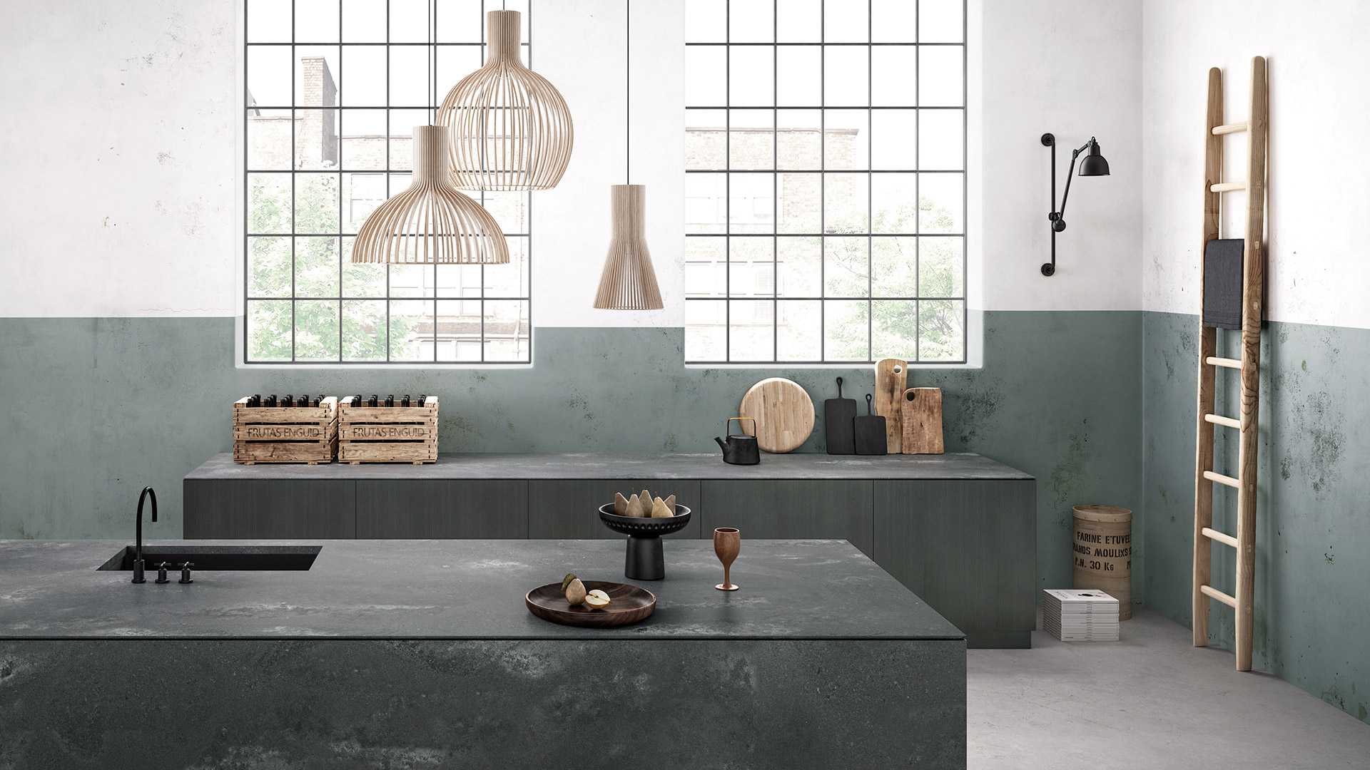 4033 Rugged Concrete Quartz Countertop