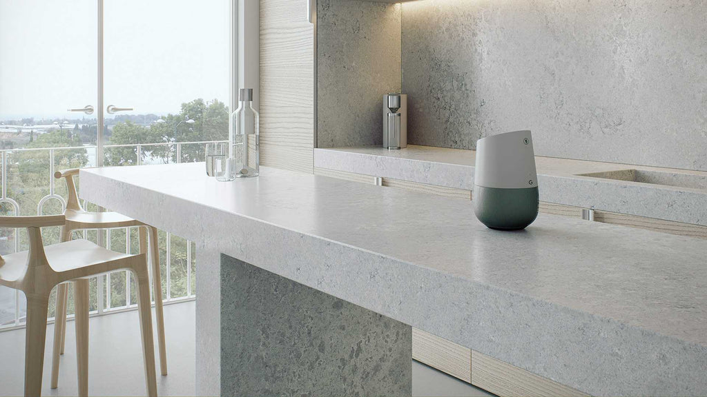 4044 Airy Concrete Quartz Countertop