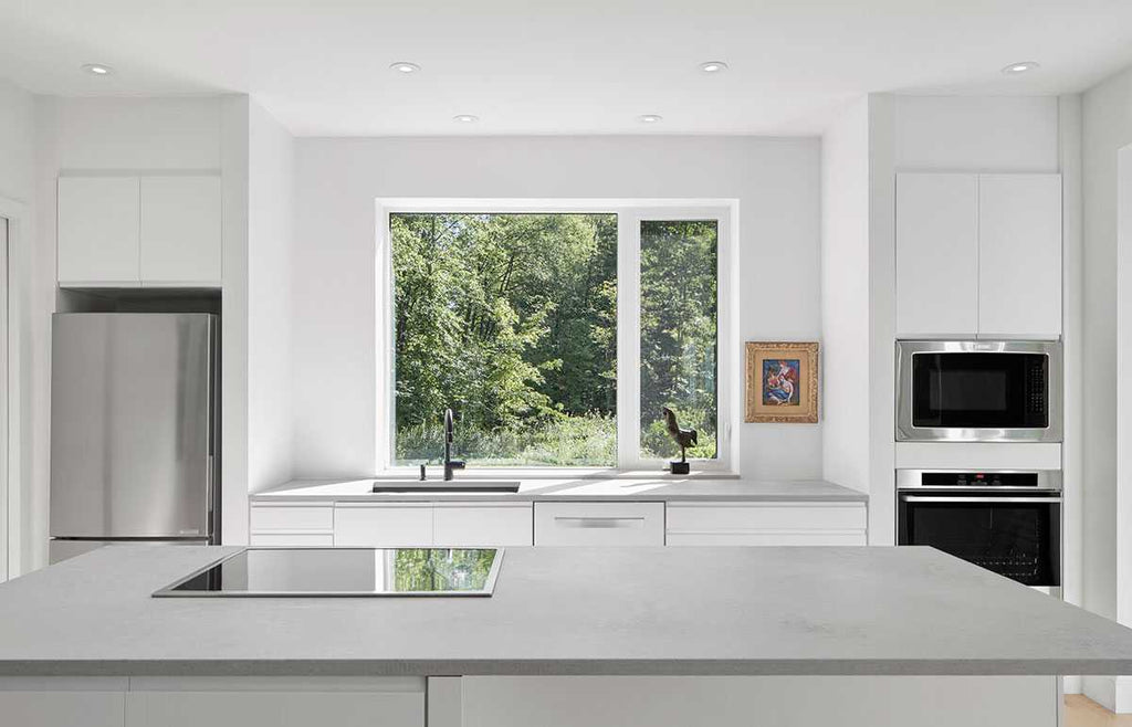 4044 Airy Concrete Quartz Countertop