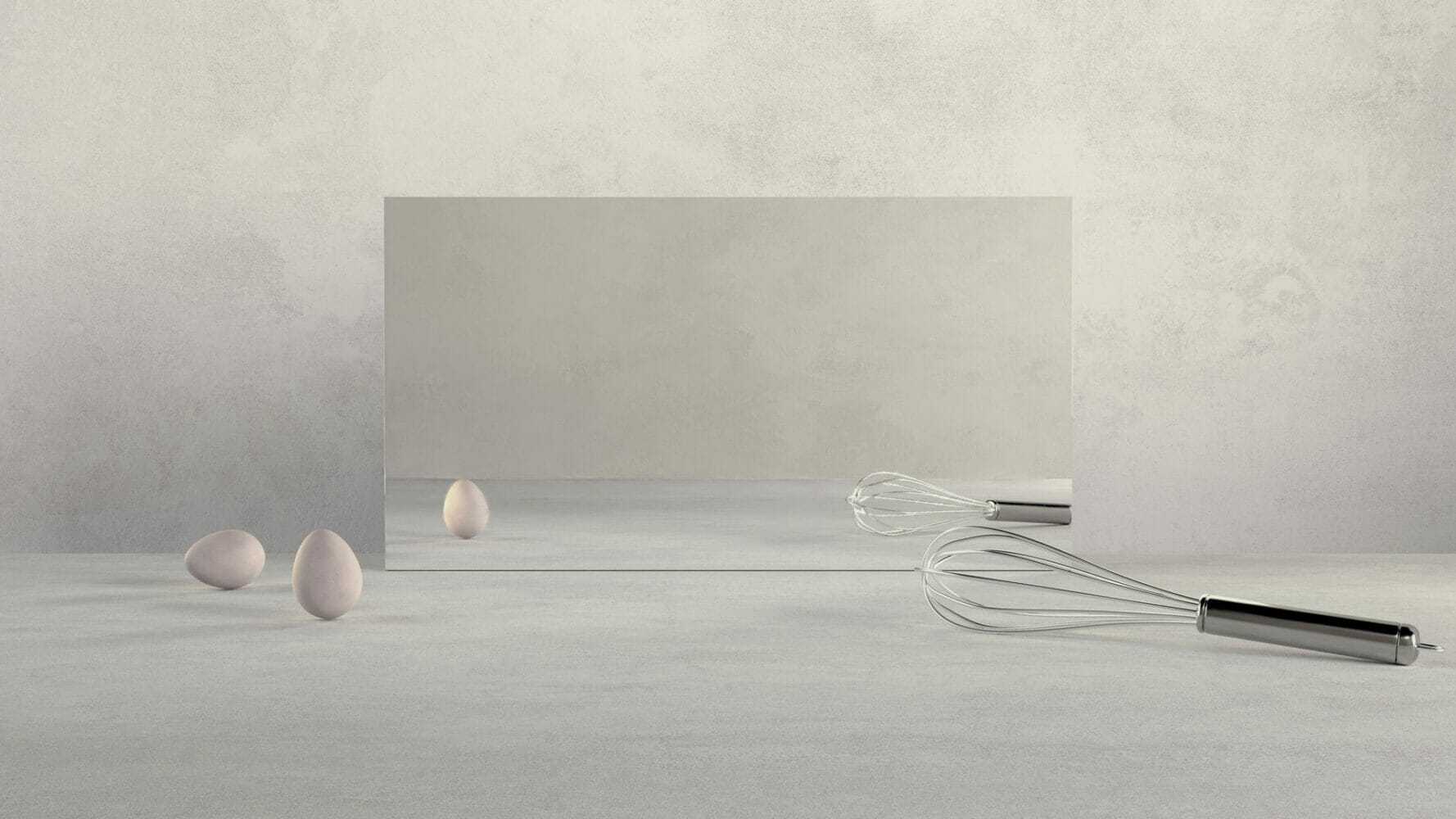 413 White Ciment Porcelain Countertop