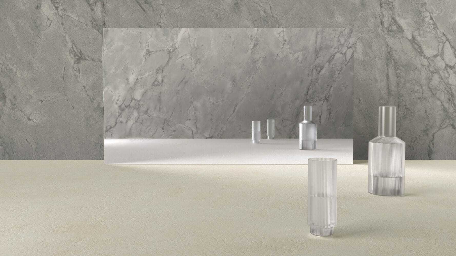 412 Beige Ciment Porcelain Countertop