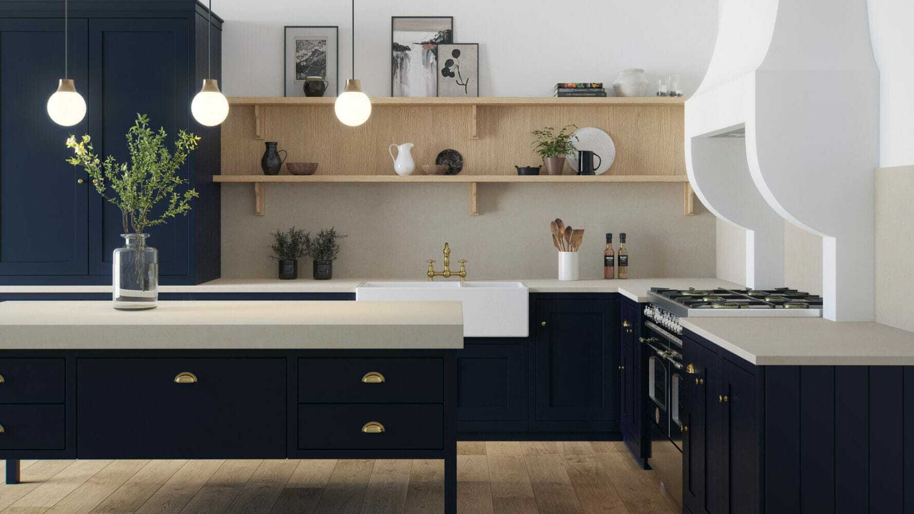 412 Beige Ciment Porcelain Countertop