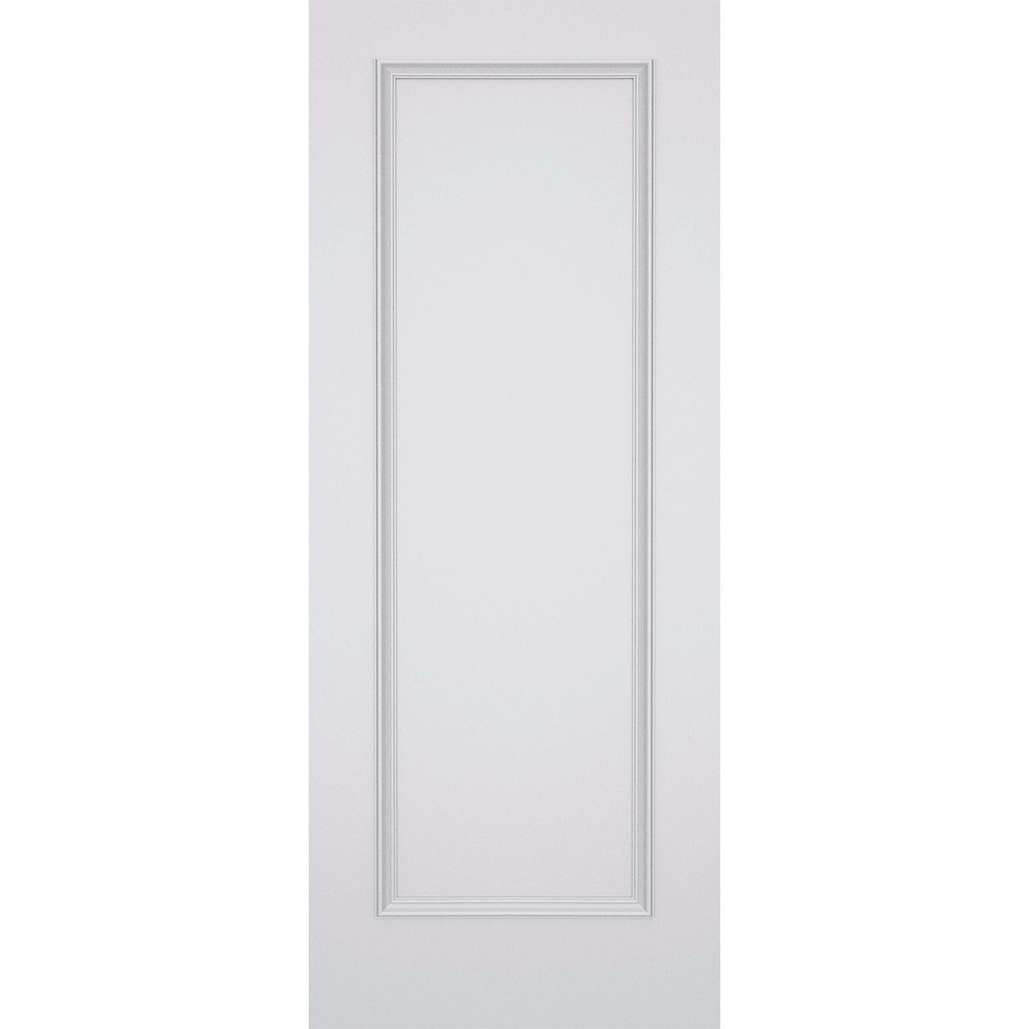1-Panel Smooth Hollow Door Raised