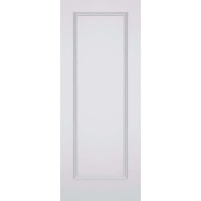 1-Panel Smooth Hollow Door Raised