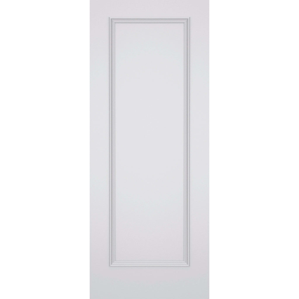 1-Panel Smooth Hollow Door Raised