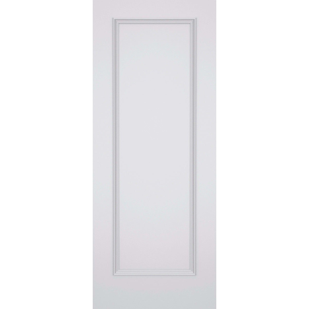 1-Panel Smooth Hollow Door Raised