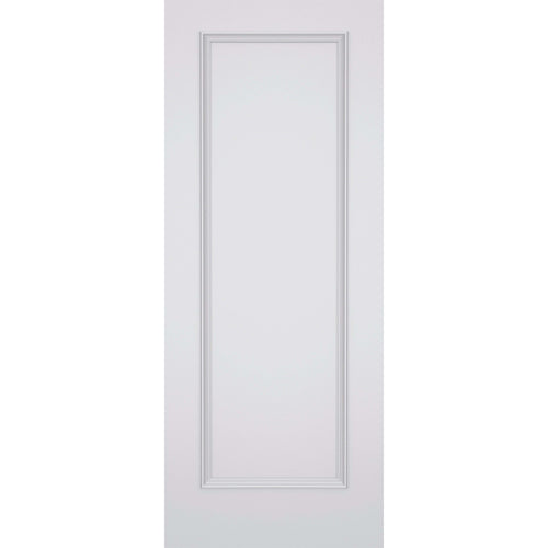 1-Panel Smooth Hollow Door Raised